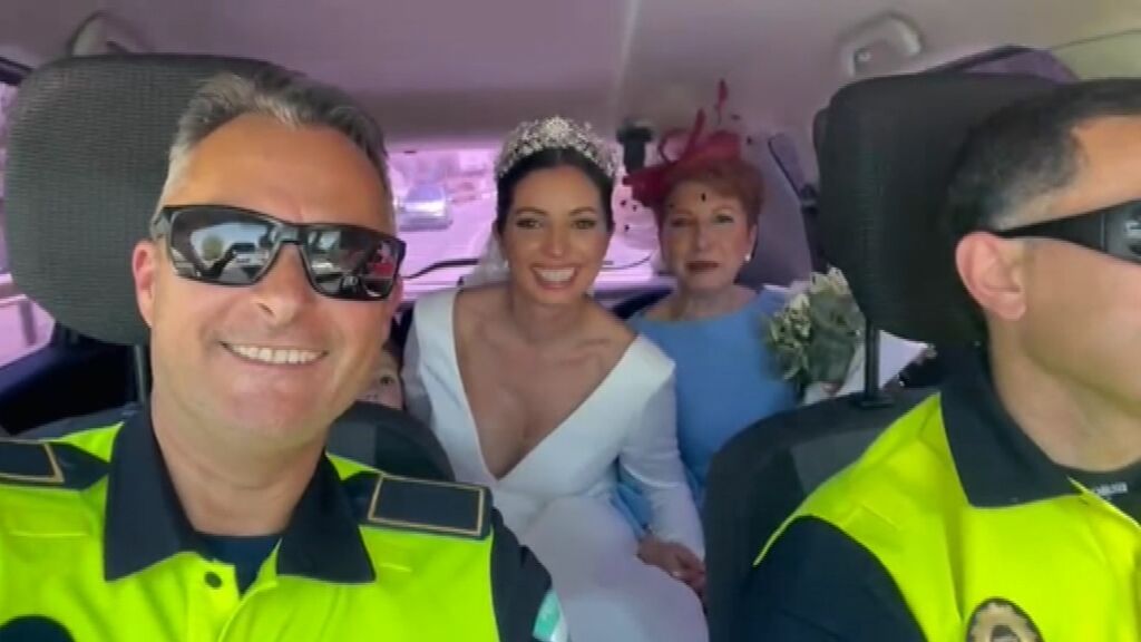 Novia al rescate en Málaga
