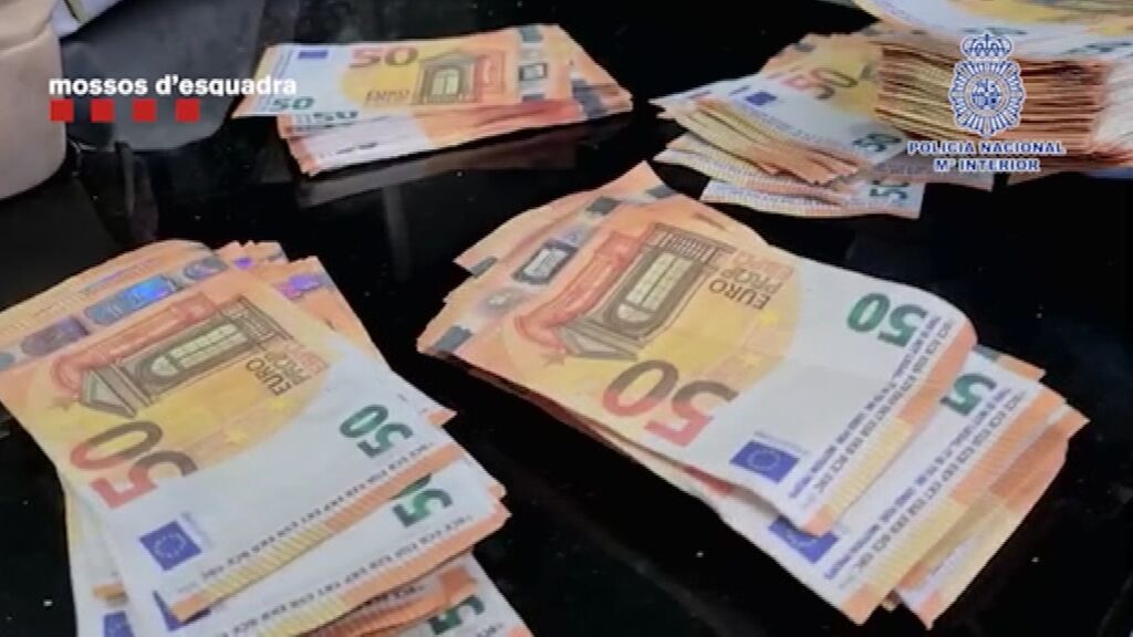 Desarticulado un grupo criminal que distribuía billetes falsos de 20€ y 50€ por Internet