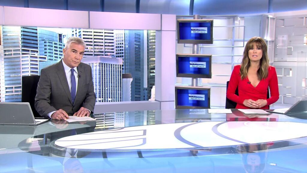 Con David Cantero e Isabel Jiménez Informativos Telecinco 2022 Mediodía 03/05/2022