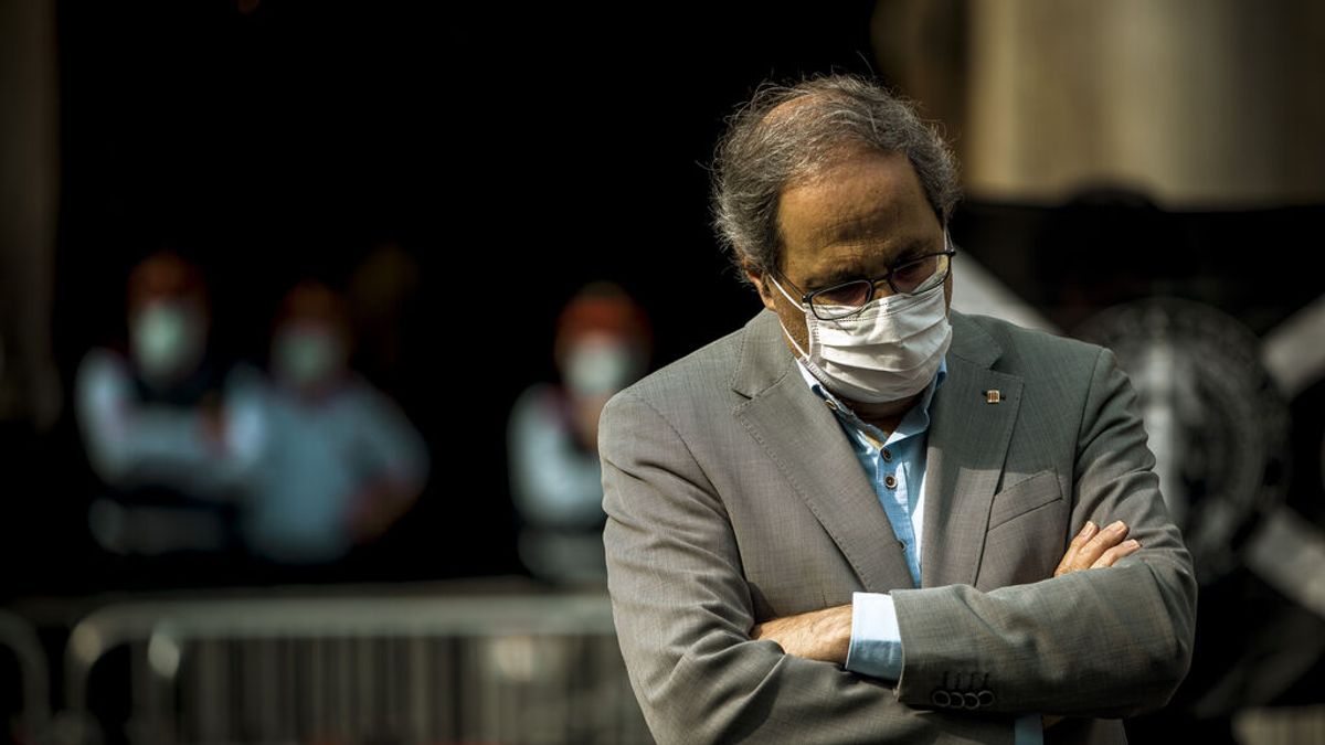 Quim Torra anuncia una demanda contra Sánchez por espionaje Quim Torra anuncia una demanda contra Sánchez por espionaje