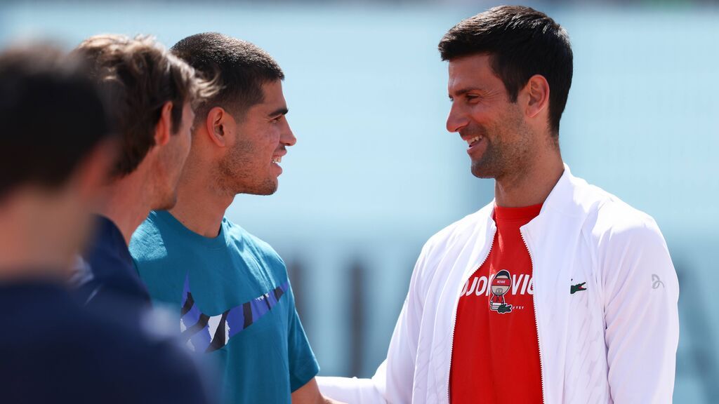 Djokovic se rinde ante Carlos Alcaraz: "Para mi hijo, su número uno ya no es Nadal, es él"
