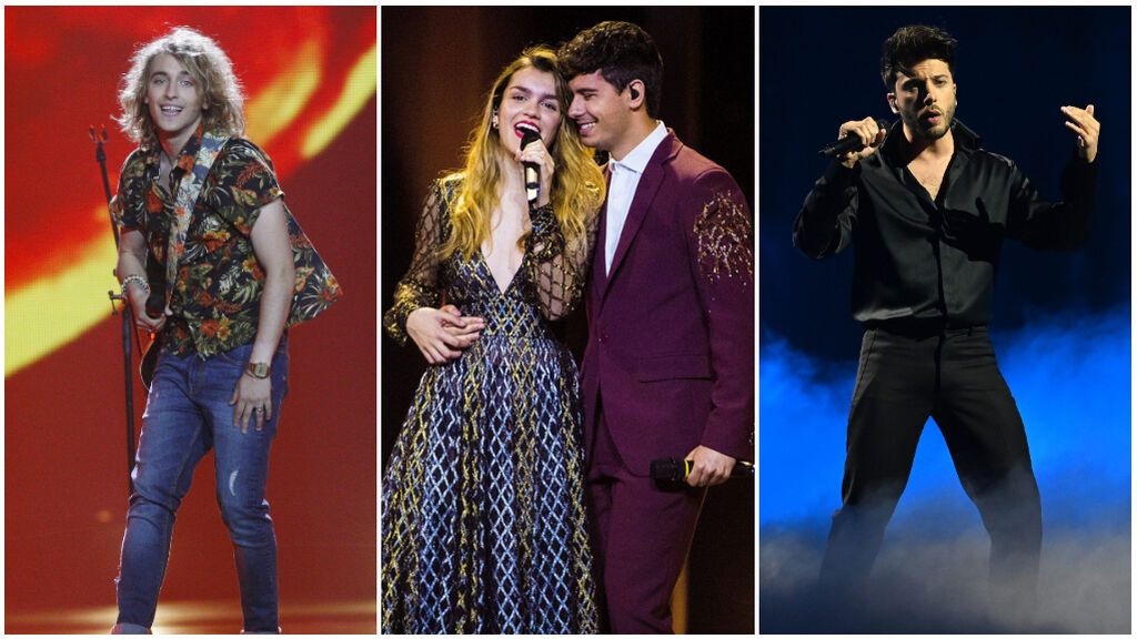 Eurovisión: estos fueron los 10 últimos representantes de España.