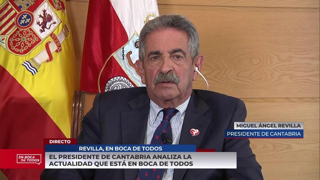 Miguel Ángel Revilla: "El rey emérito es la decepción de mi vida"