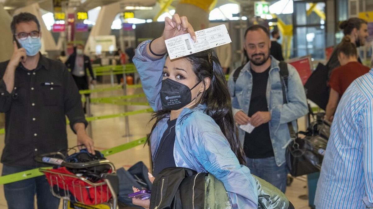 Chanel de camino a Turín: "Viajo con el objetivo de petarlo en el escenario" Chanel de camino a Turín: "Viajo con el objetivo de petarlo en el escenario"