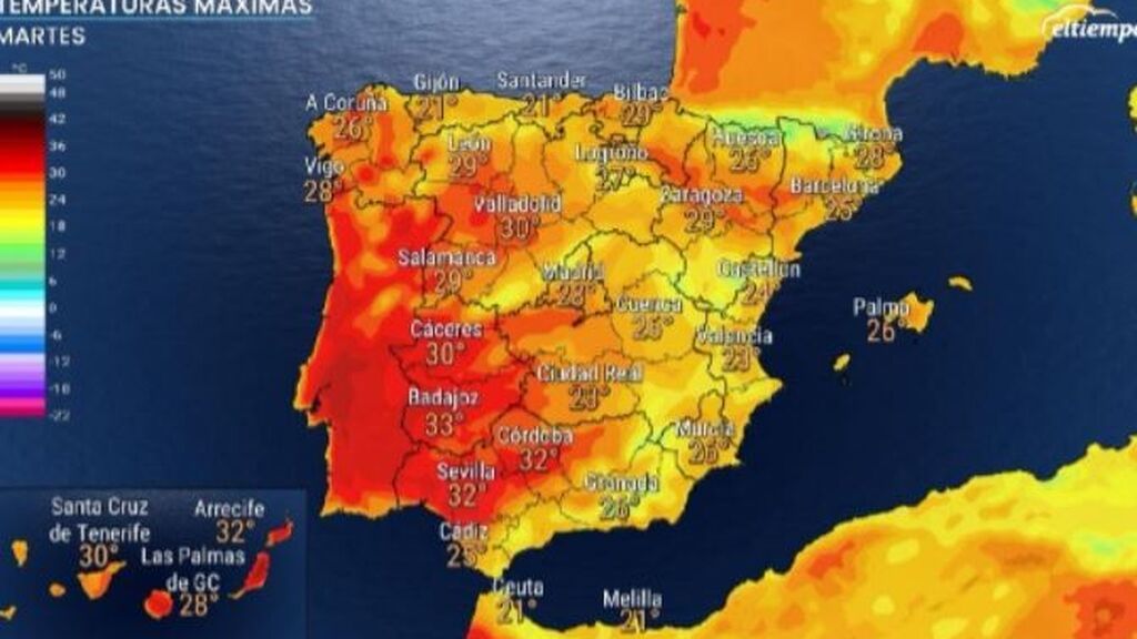 mapa calor