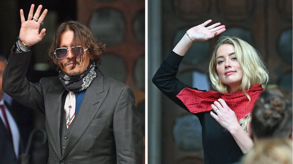 Johnny Depp y Amber Heard