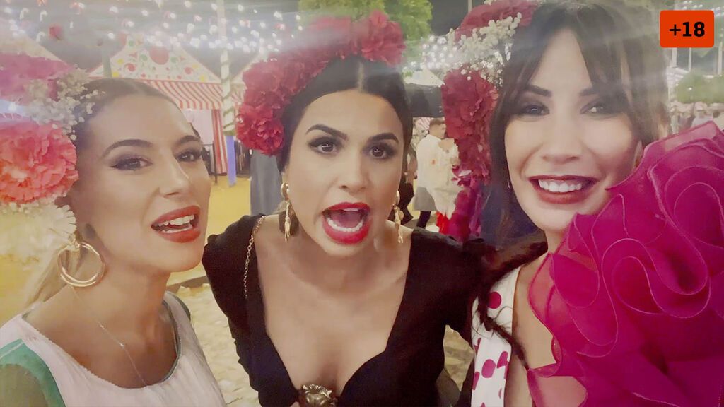 Fani Carbajo y Bea Retamal van a la Feria de Abril de Sevilla (2/2)