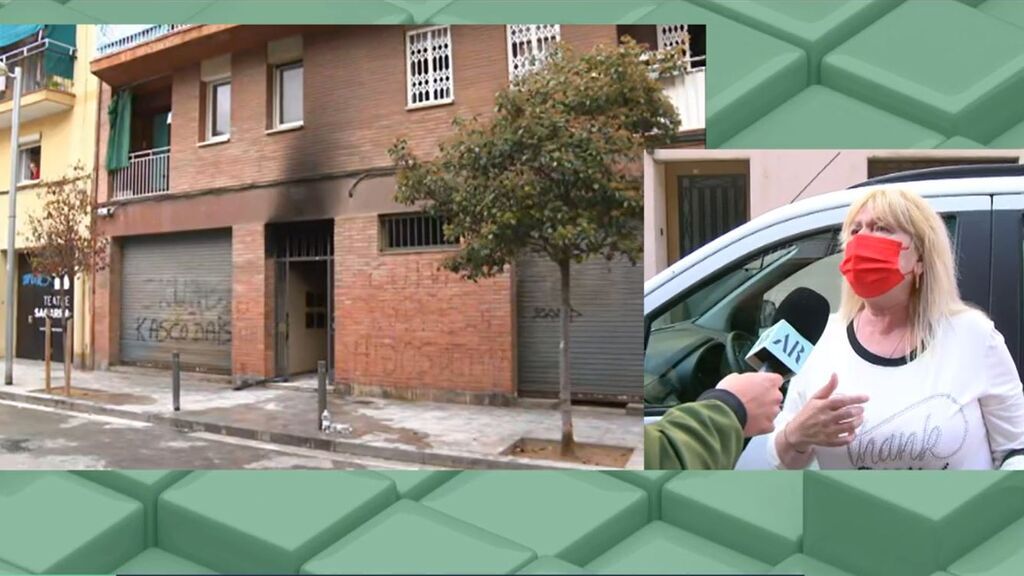 La madre del principal sospechoso del incendio mortal en Barcelona acusa a los vecinos