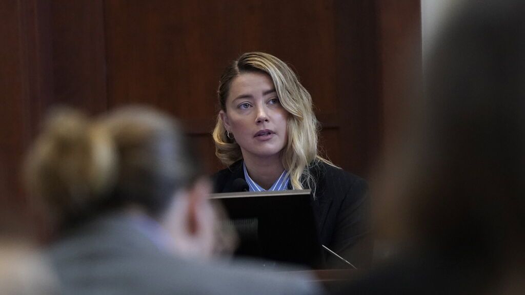 Amber Heard en el juicio contra Johnny Depp