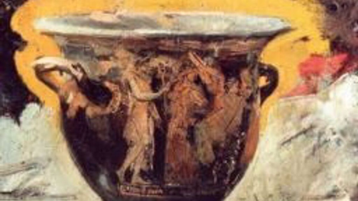 Identifican un vaso griego que pintó Sorolla en Roma hace 150 años Identifican un vaso griego que pintó Sorolla en Roma hace 150 años