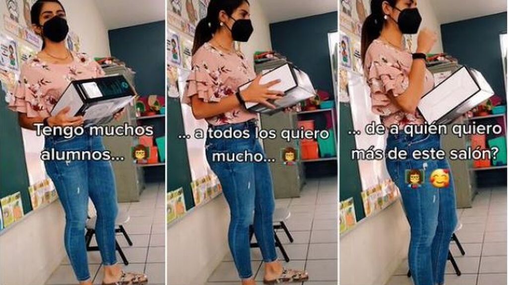 Mi alumno favorito: una profesora mexicana enternece a la Red con este bonito gesto en clase