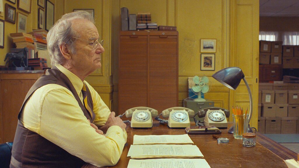 Bill Murray en la última película de Wes Anderson.