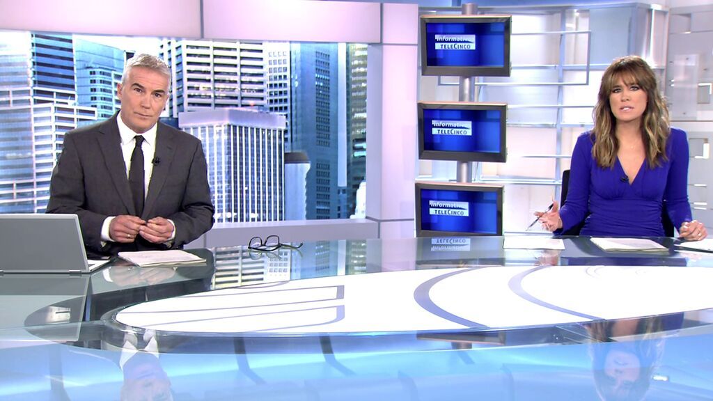 Con David Cantero e Isabel Jiménez Informativos Telecinco 2022 Mediodía 05/05/2022