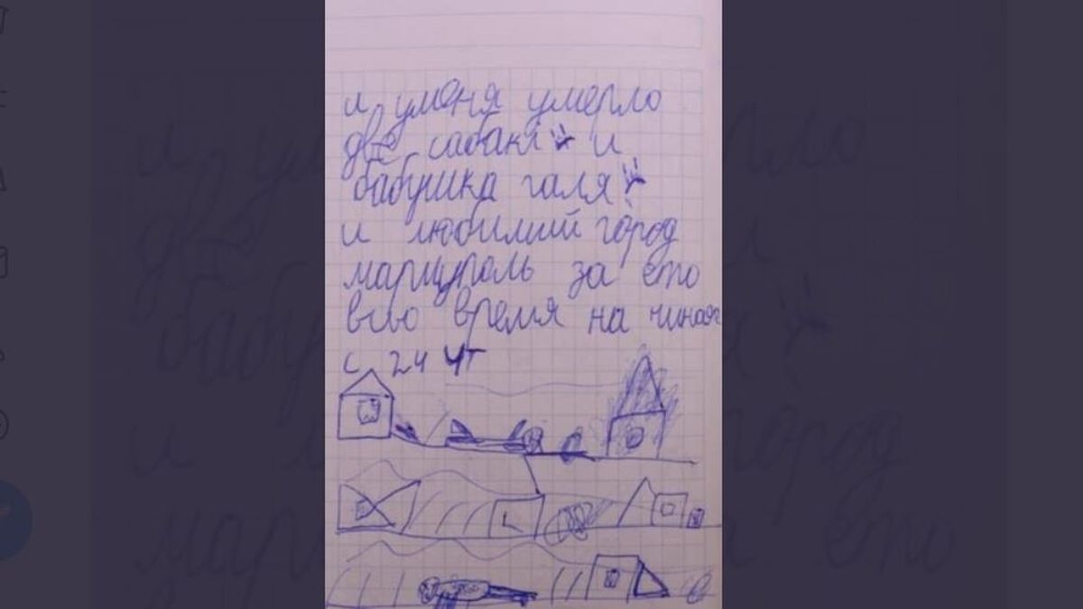 El emotivo mensaje de un niño de Ucrania compartido por el ministro Dmytro Kuleba