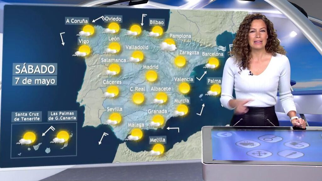 Las temperaturas irán a más el fin de semana: previsión del tiempo en España