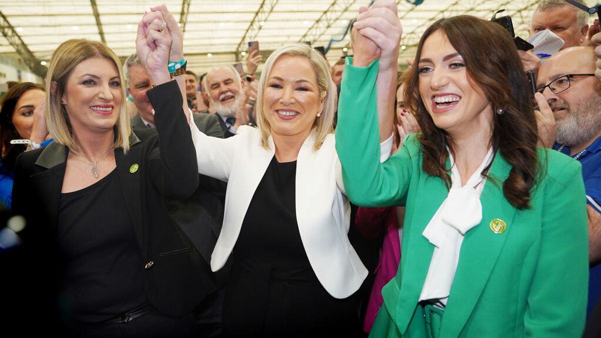 Los nacionalistas del Sinn Fein se adelantan en los sondeos y apuntan una victoria histórica en Irlanda del Norte