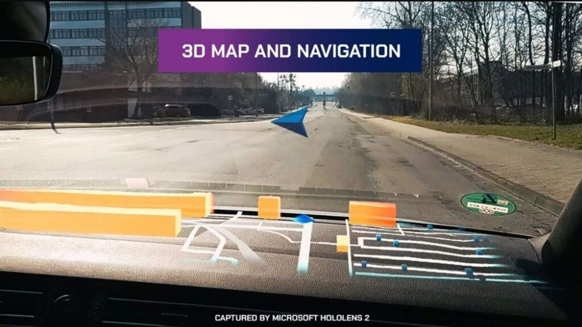 Microsoft y Volkswagen se alían para llevar la 'realidad mixta' a los coches Microsoft y Volkswagen se alían para llevar la 'realidad mixta' a los coches