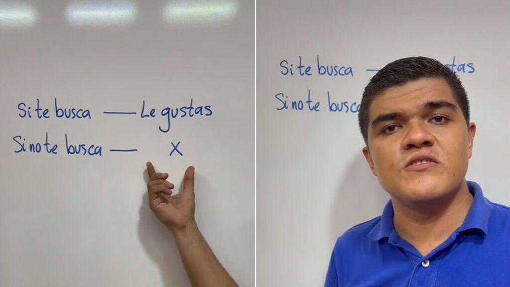 Un tiktoker comparte una divertida fórmula para saber si le gustas a alguien: "Lo dicen las matemáticas"