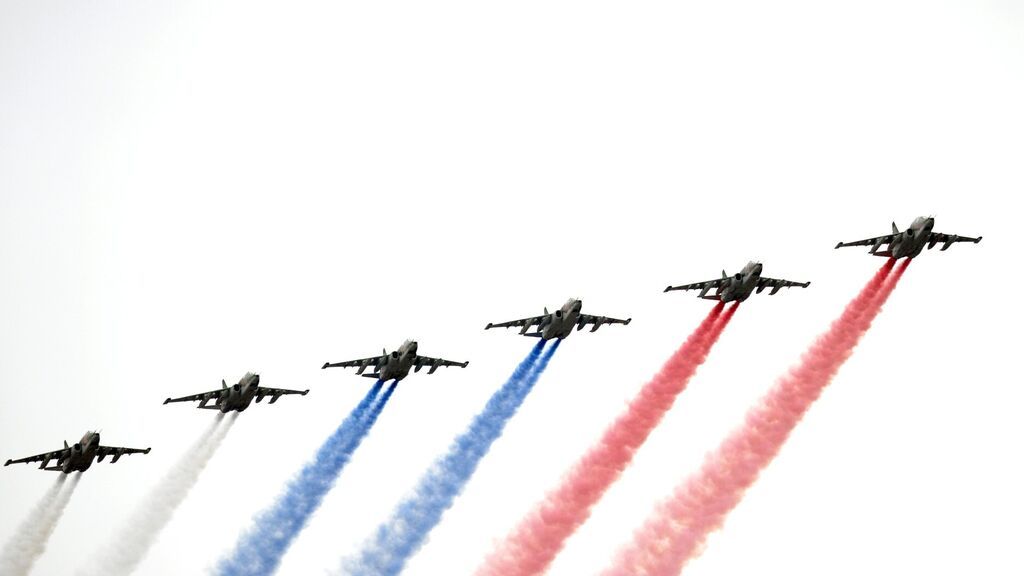 Rusia realiza el ensayo general del desfile por el Día de la Victoria
