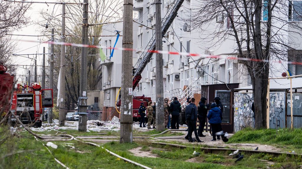 Ucrania denuncia el impacto de cuatro misiles rusos contra zonas residenciales en Odesa