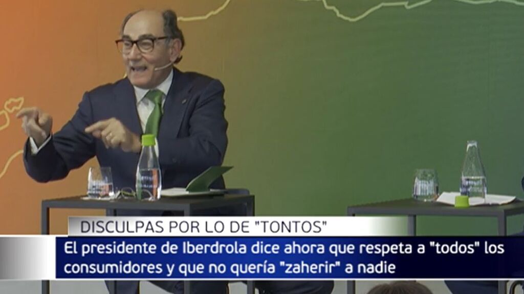 Ignacio Sánchez Galán se disculpa tras llamar "tontos" a los consumidores de la tarifa regulada
