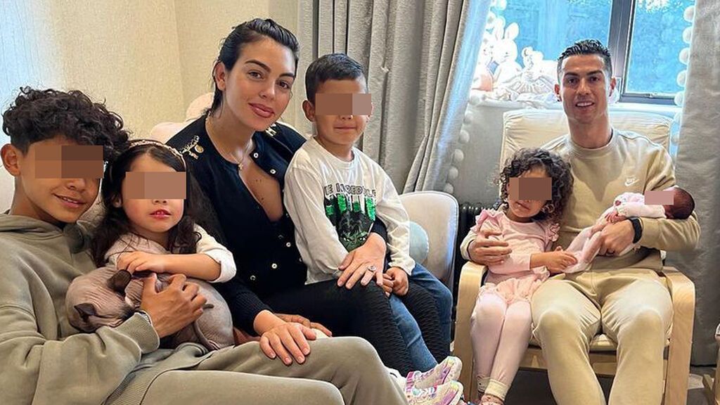 Fotos y nombre de la hija de Cristiano Ronaldo y Georgina Rodríguez