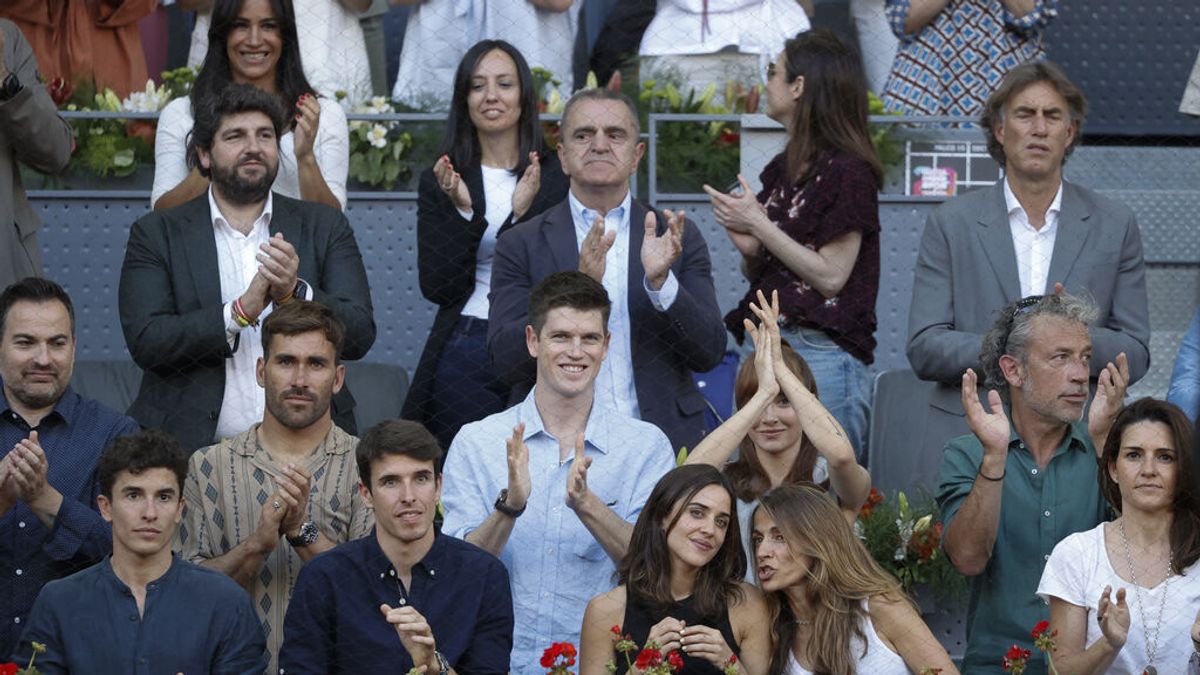 Políticos, actores, deportistas, las caras conocidas entre el público en la final del Madrid Open Políticos, actores, deportistas, las caras conocidas entre el público en la final del Madrid Open