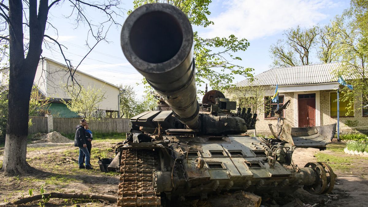 Ucrania acusa a Rusia de bombardear un cementerio judío en el noreste del país Ucrania acusa a Rusia de bombardear un cementerio judío en el noreste del país