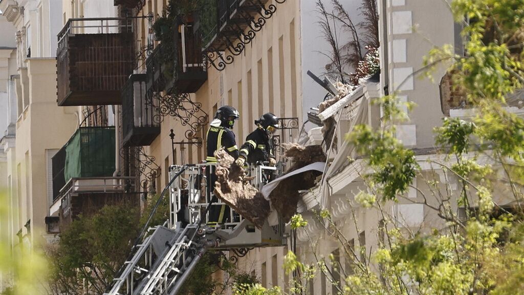 Madrid abordará el "desmontaje parcial" del edificio afectado por la explosión en el barrio de Salamanca
