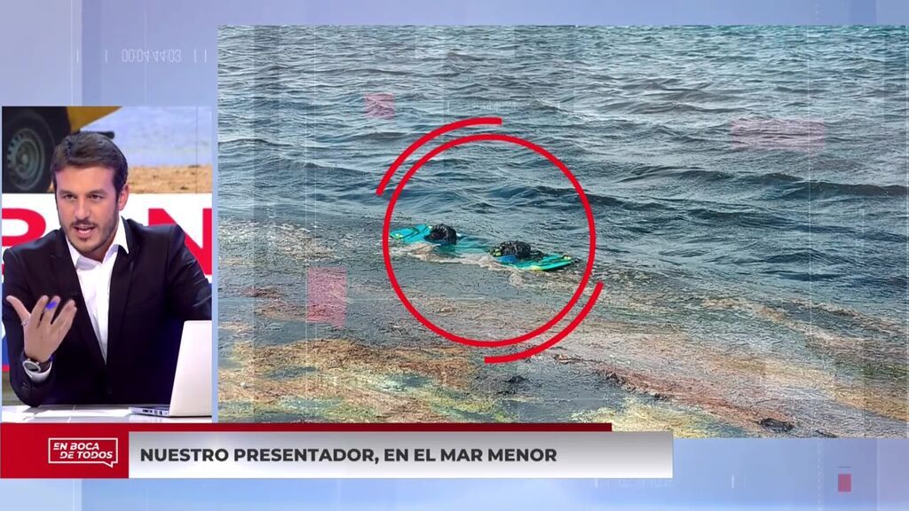 El llamamiento de Diego Losada para defender el Mar Menor: "Está en situación de putrefacción"