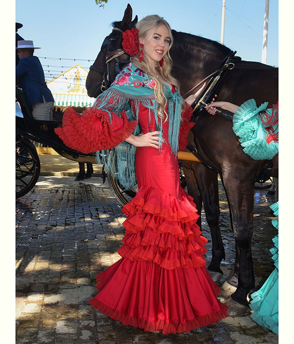 Los trajes de flamenca espectaculares de Feria de Abril - Divinity