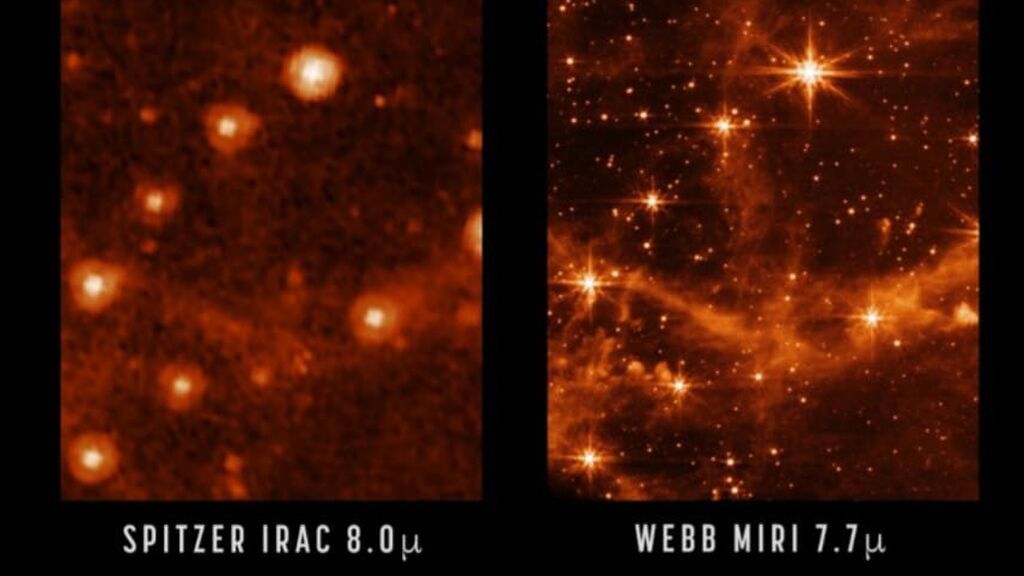 NASA difunde las primeras imágenes obtenidas mediante el telescopio James Webb