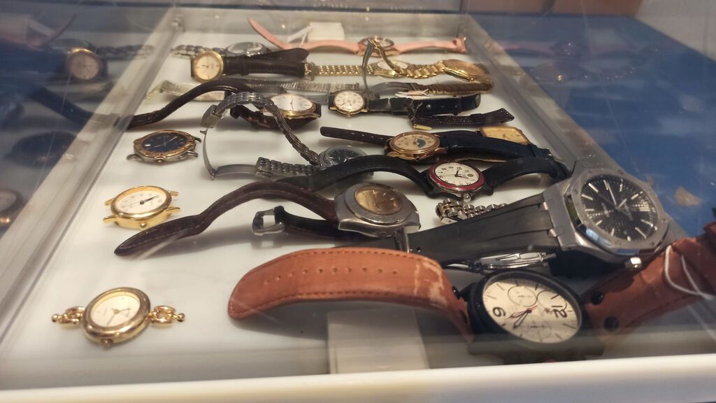 Relojes incautados