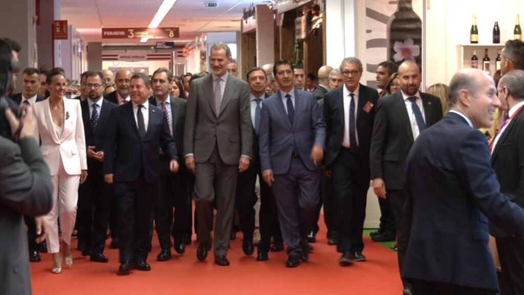 Felipe VI inaugura Fenavin 2022, la feria monográfica del vino en España