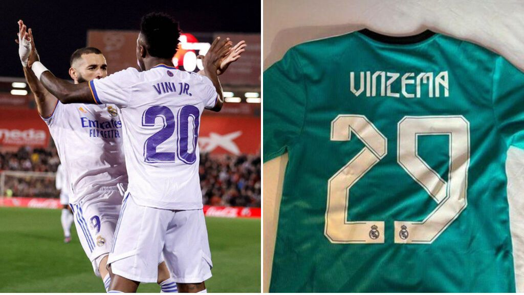 Benzema y Vinicius ponen nombre a su propia dupla: 'Vinzema' ya tiene hasta camiseta