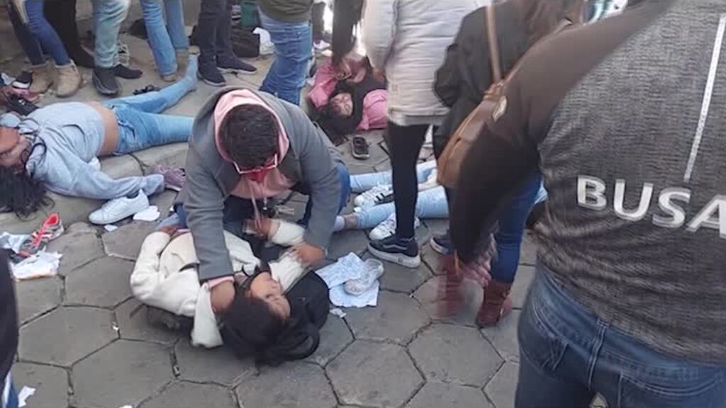 Estampida en una universidad de Bolivia: cuatro muertos y 70 heridos