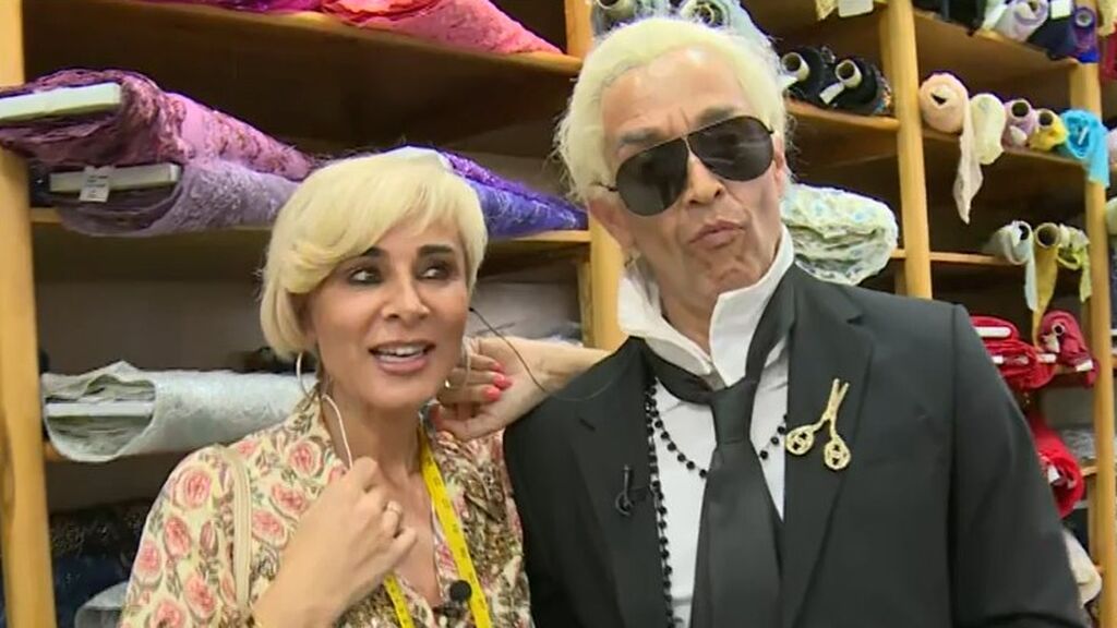 Karl Lagerfeld en busca de Ana María Aldón