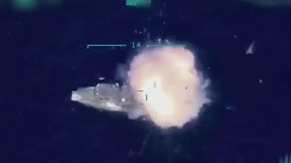 Ucrania destruye un buque insignia de Rusia frente a la isla de las Serpientes
