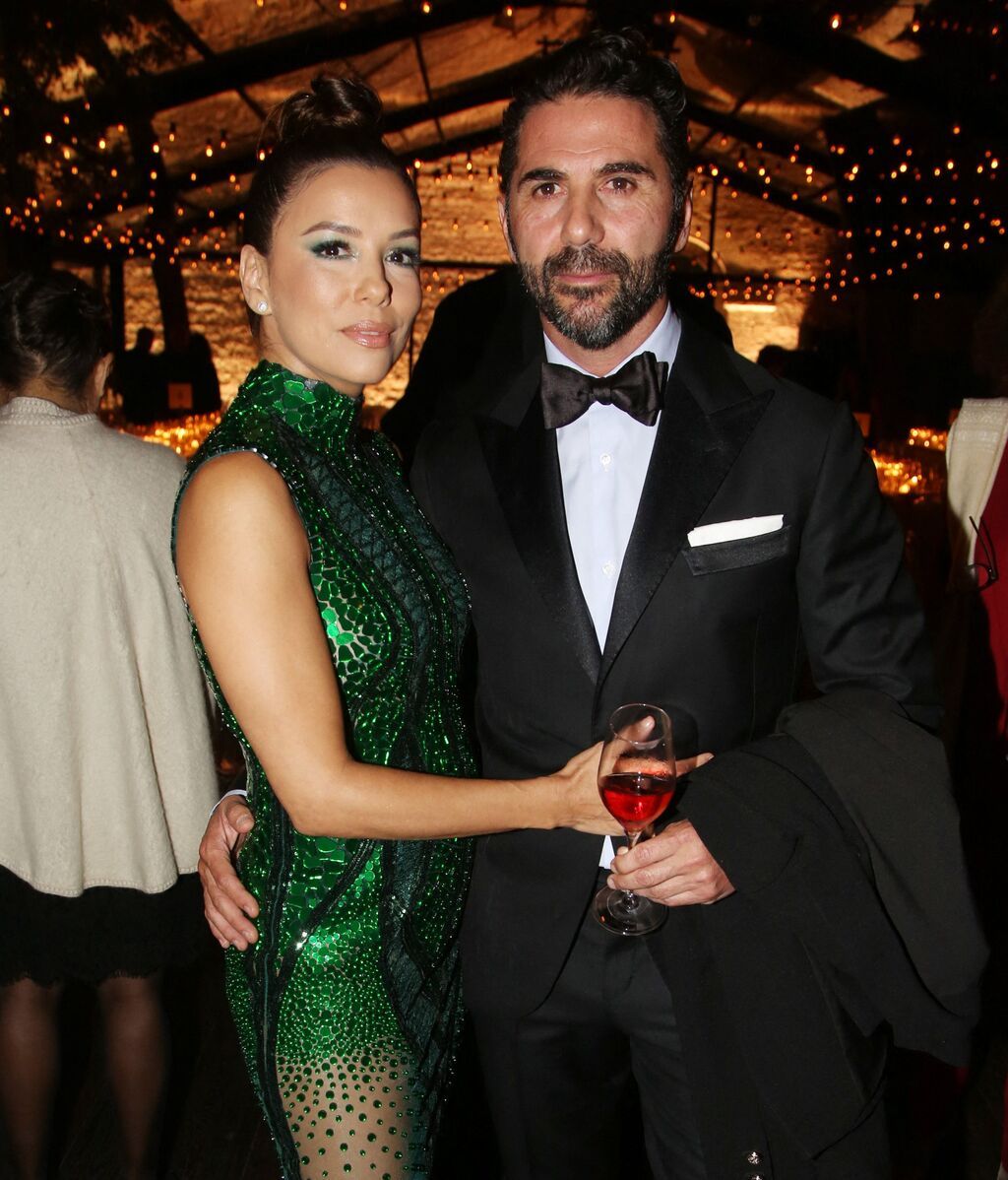 La actriz Eva Longoria junto a su marido, Jose Barton.