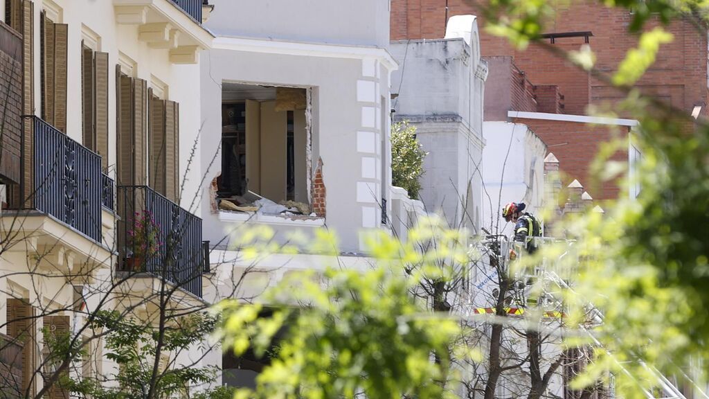 Tres operarios detenidos por robar enseres en los edificios afectados por la explosión del barrio de Salamanca