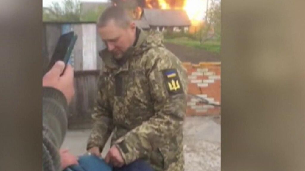 Así caen en Ucrania los misiles al lado de las casas