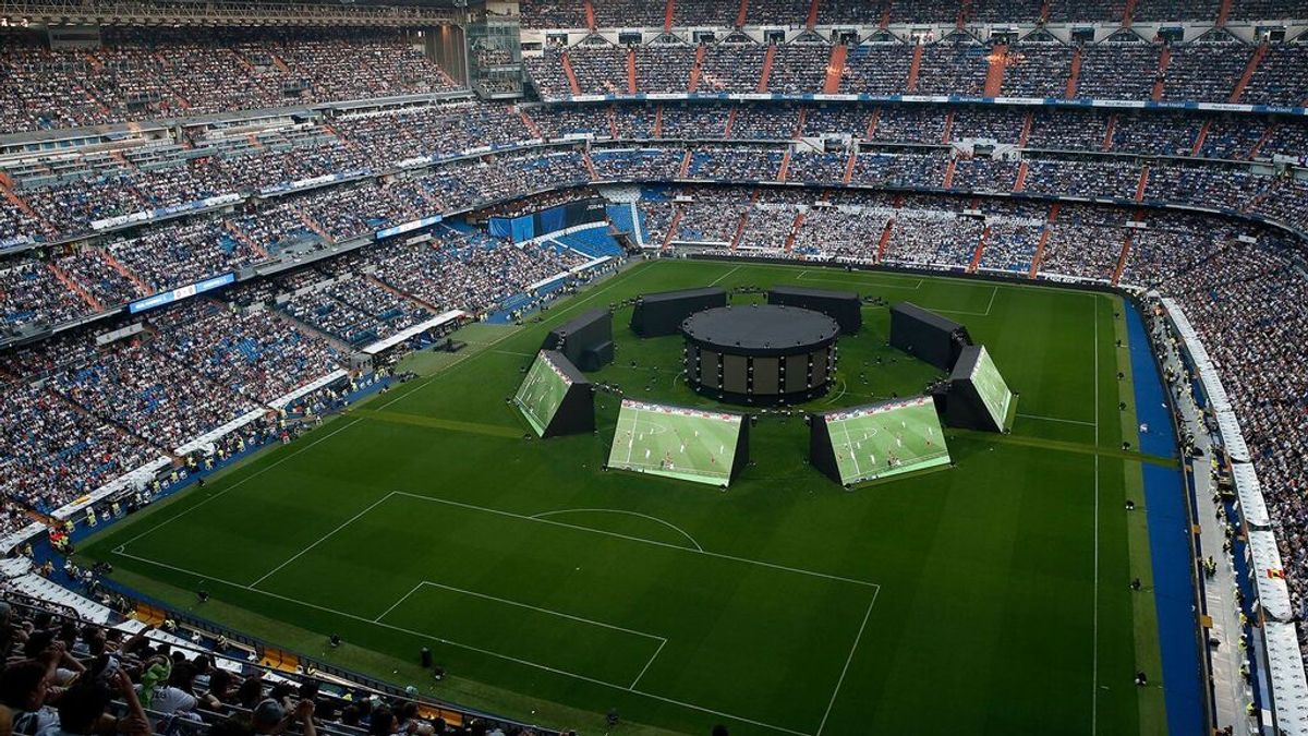 El Real Madrid pondrá pantallas gigantes para ver la final de la Champions en el Bernabéu
