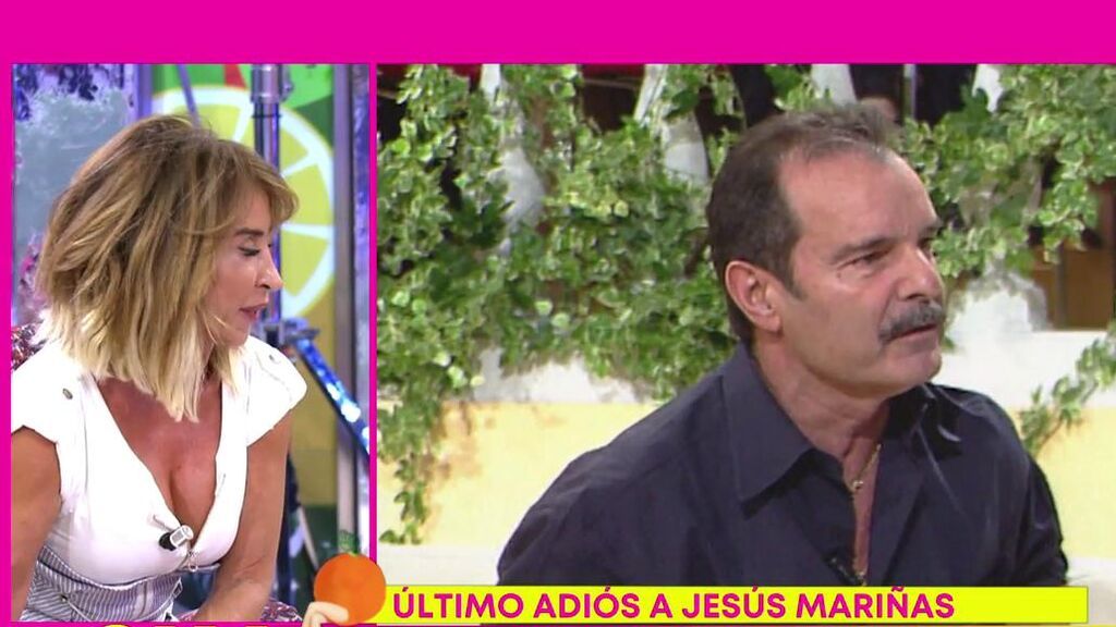 María Patiño se sincera sobre su relación con Jesús Mariñas tras la pregunta de Jorge Javier: "¿Es cierto que le tenias bloqueado?"