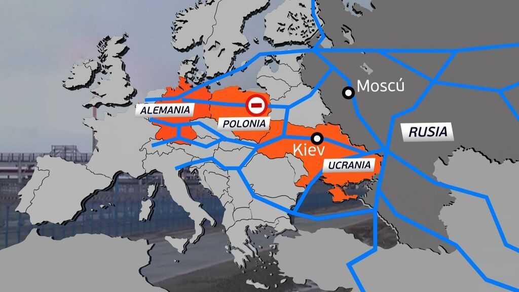 Rusia cierra el gasoducto Yamal-Europa, una de las tuberías clave que conecta con Alemania y Polonia