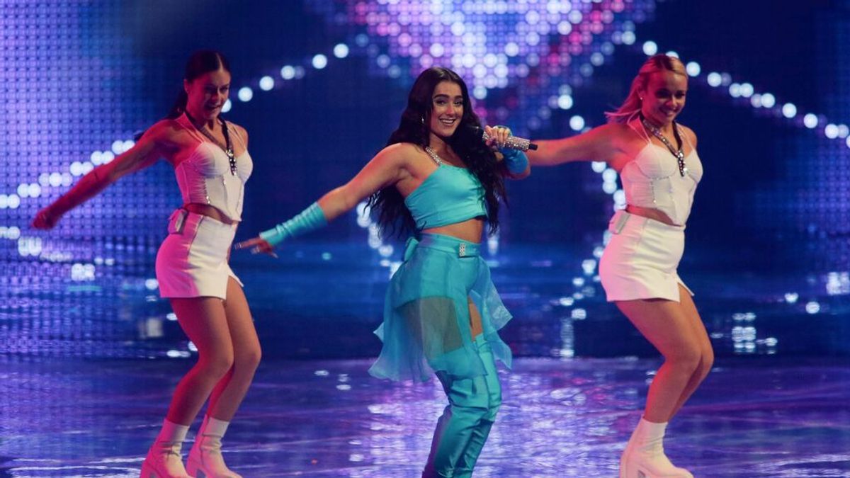 Actuación de Brooke, la representante irlandesa en Eurovisión 2022 Actuación de Brooke, la representante irlandesa en Eurovisión 2022