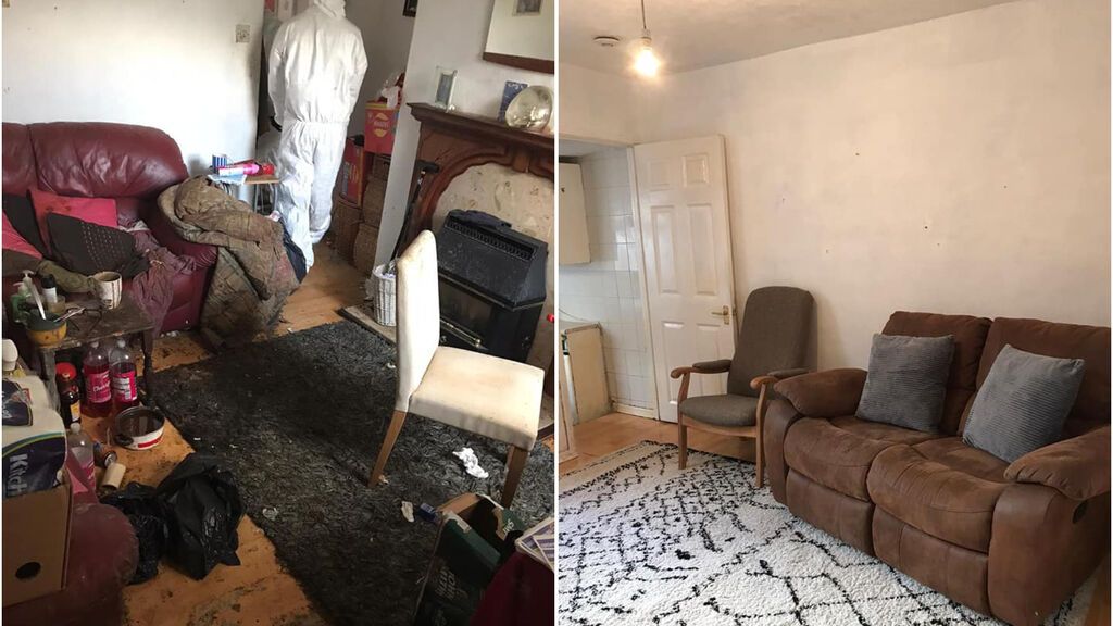 El antes y el después de una casa que estuvo 12 años sin limpiarse: las  fotos del espectacular cambio - Yasss