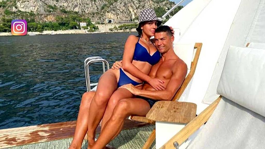 Georgina Rodríguez y Cristiano Ronaldo disfrutan de unos días de conexión en alta mar