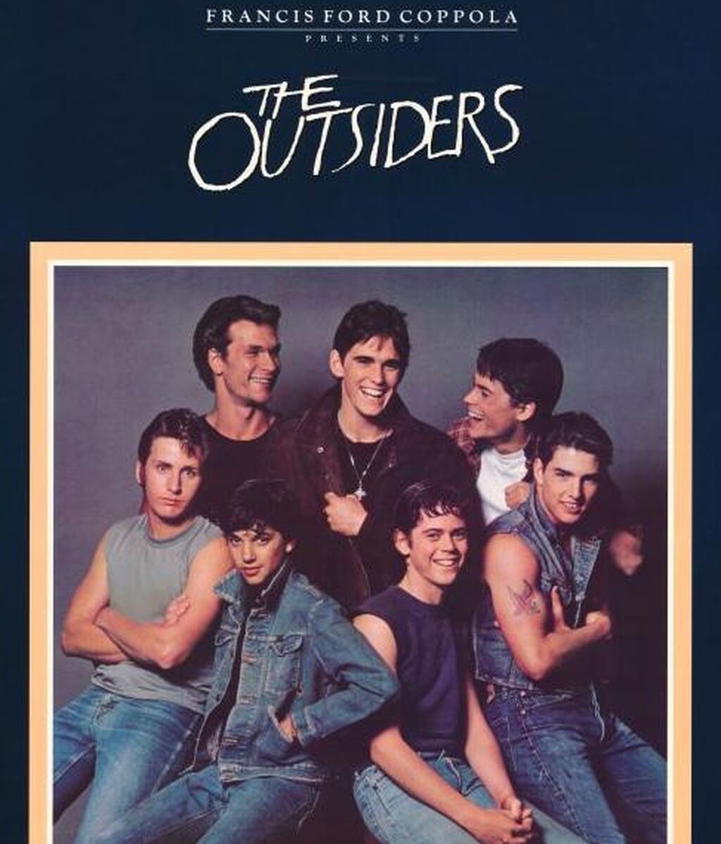 Cartel de la película The Outsiders.