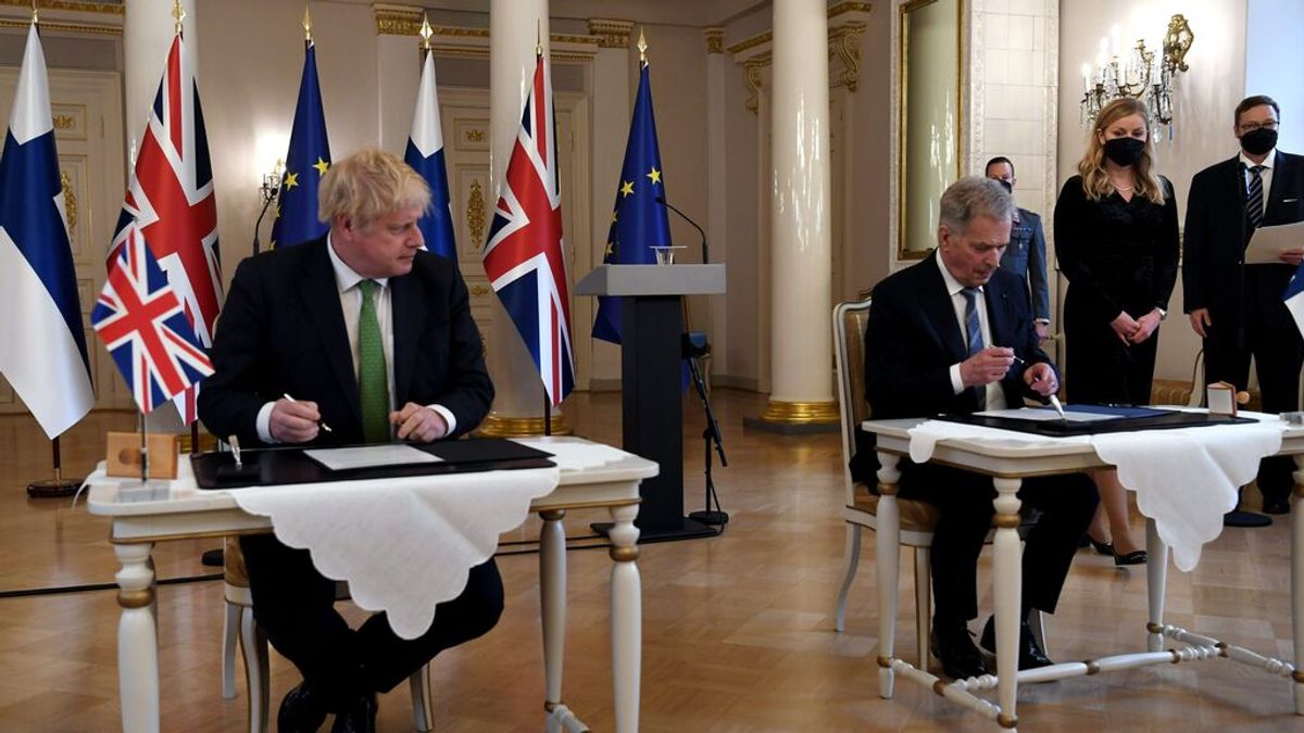 Reino Unido, Finlandia y Suecia firman un acuerdo de defensa conjunta Reino Unido, Finlandia y Suecia firman un acuerdo de defensa conjunta