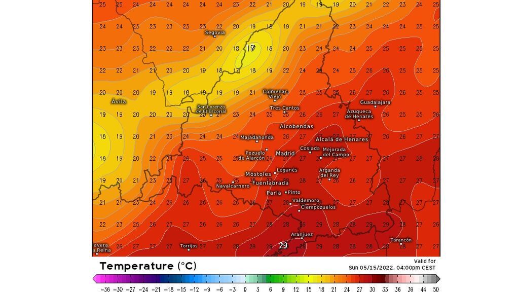 temperatura doming+